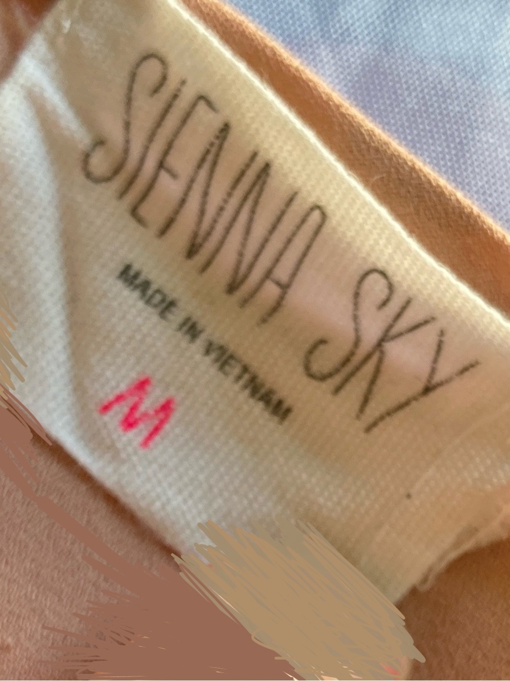 Vintage 90s Sienna Sky Floral Peplum V‑Neck Blouse in Dusty Pink - Picture 6 of 12